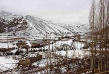 گزارش تصویری از یک روز برفی در شاهرود